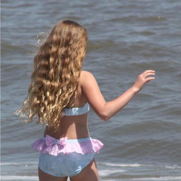 The Bailey Boys bikini, size 10, blue and pink. - Picture 2 of 11